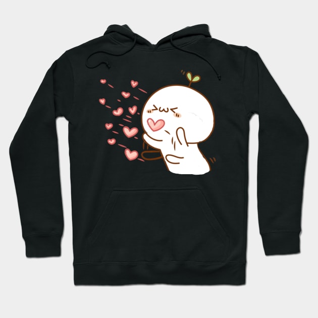 Cute Budding Pop Heart Attack Hoodie by kyokyyosei